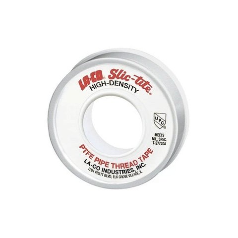 Fita Veda Rosca com Teflon LA-CO SLIC-TITE 19mm x 15m Branco 44086
