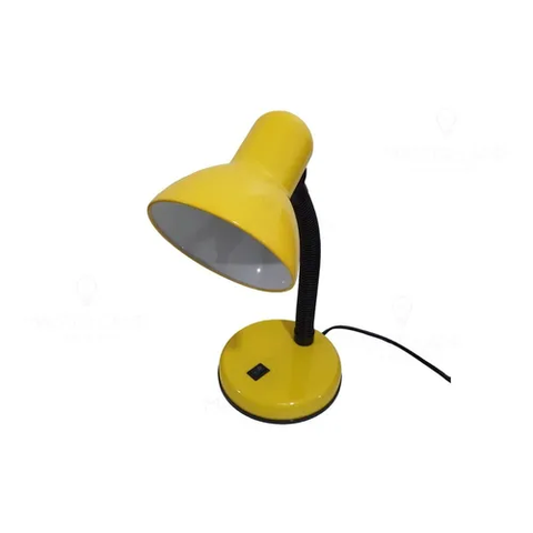 Abajur Leitura Costura Manicure Articulável Escritório Amarelo