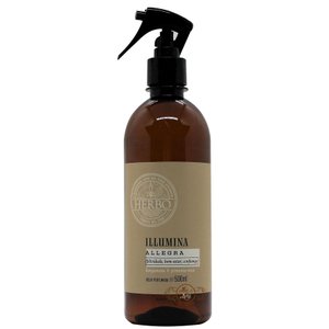 Água Perfumada Allegra - Bergamota e Pimenta Rosa - 500ml, da Herbo