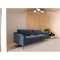 Sofá 3 Lugares 210cm Fun Living Contemporâneo - 2