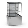 Vitrine Seca 75 Cm 2 Prateleiras Titanium Premium Inox Vtprs750 2p 220v - Refrimate - 1