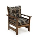 Ver imagem 5 de Conjunto Sofá Havaí 3 Lugares + 2 Poltronas de Madeira com Almofadas Confortáveis - Floral