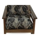 Ver imagem 7 de Conjunto Sofá Havaí 3 Lugares + 2 Poltronas de Madeira com Almofadas Confortáveis - Floral