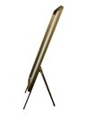 Ver imagem 3 de Espelho Decorativo/corpo Borda Larga Dourado 150x40cm Retangular Cantos