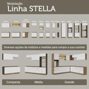 Ver imagem 7 de Armário de Cozinha Completa 190cm Stella Madesa Rustic Branco