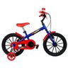 Bicicleta Kami Star Kid T Lite Velocity Aro 16 - Azul Vermelho Preto - 1