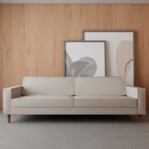 Sofá 3 Lugares Square Living Contemporâneo