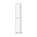 Ver imagem 1 de Armário Roupeiro De Aço Para Vestiário 2 Portas Locker Branco