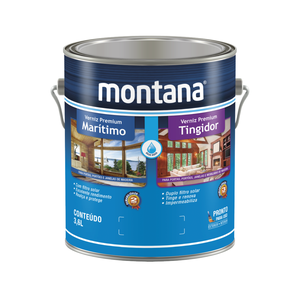 Verniz Marítimo Natural Incolor Base Dagua 3,6l - Montana
