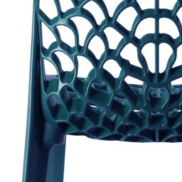 Kit 4 Cadeiras Gruvyer - Azul Petróleo - 8