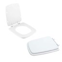 Ver imagem 3 de Tampa Vaso Sanitário Madeira Laqueada Suite Branco para Bacia Incepa