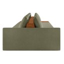 Ver imagem 5 de Sofá Ilha 4 Lugares Living 432cm Modulado para Sala Lary Bouclê Verde K01 - D'Rossi