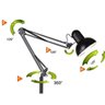Luminaria Abajur Chao Articulada Flexivel Pedestal Metal E27 Iluminaçao Quarto Mesa Sala Sofa Estudo - 9