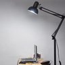 Luminaria Abajur Chao Articulada Flexivel Pedestal Metal E27 Iluminaçao Quarto Mesa Sala Sofa Estudo - 5