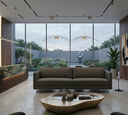 Ver imagem 1 de Sofá 2 Lugares Cinza Living Contemporâneo