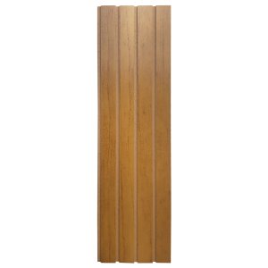 Kit 20 Placas Ripado 100% Mdf para Decoração Autoadesivo com Fita Dupla Face - Nature - Lh Móveis