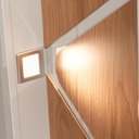 Ver mais imagens de Rack Home Cross Frisado Lukaliam Móveis 2,10m Off White Perolizado com Jequitiba