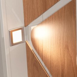 Rack Home Cross Frisado Lukaliam Móveis 2,10m Off White Perolizado com Jequitiba - 8