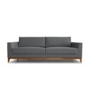 Ver imagem 2 de Sofá 2 Lugares 180cm Movie Estilo Moderno Linho Pés em Madeira Maciça Yescasa