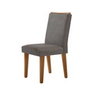 Ver imagem 3 de Conjunto Sala de Jantar Mesa Aida 180 Cm com Vidro e 6 Cadeiras Lunara