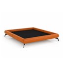 Ver imagem 1 de Cama Queen Japonesa 176cm Pés Alumínio Haru Courino Caramelo - Sallar Home