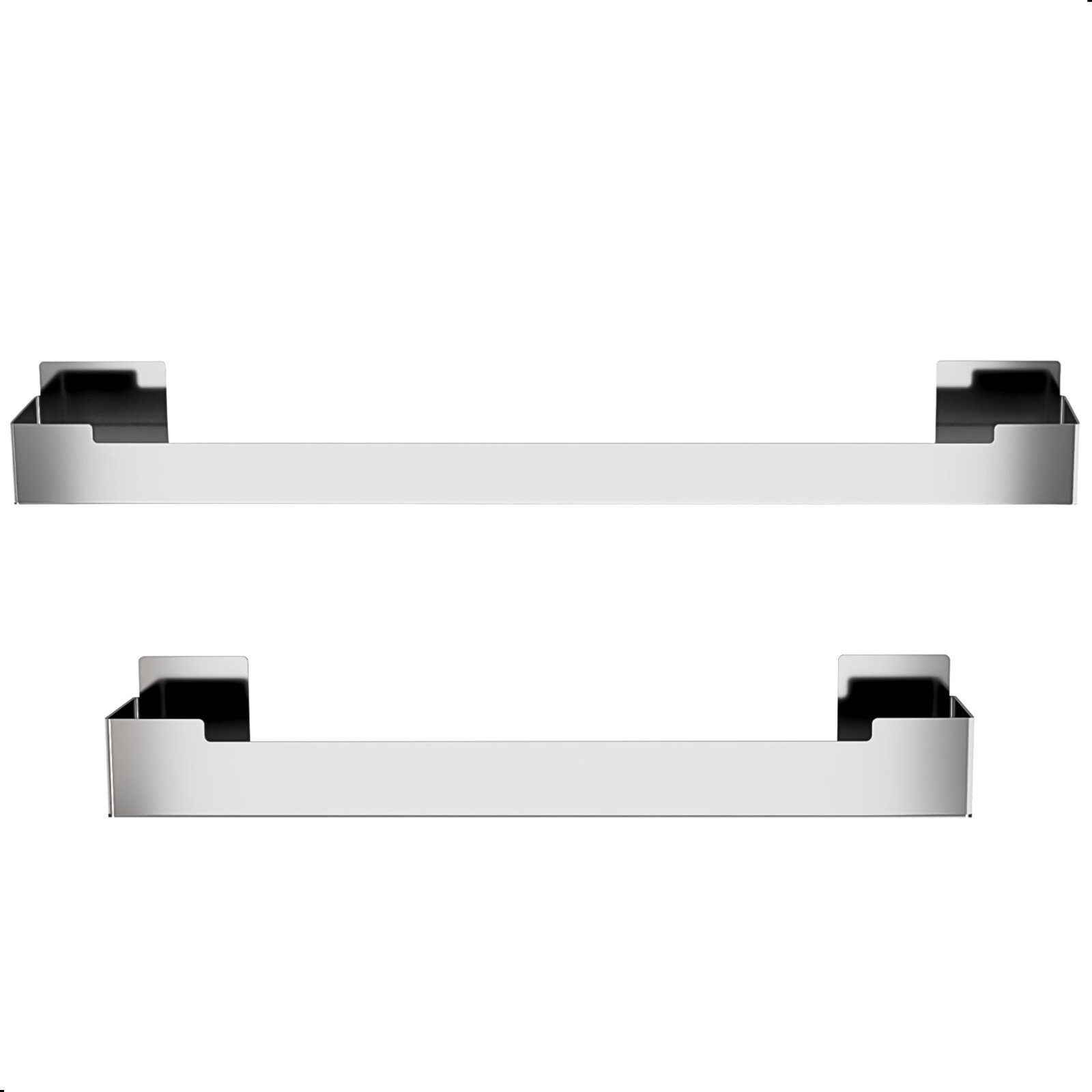 Kit de Acessórios para Banheiro 4 Peças Adesivo Inox F.elg - 3