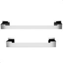 Ver imagem 3 de Kit de Acessórios para Banheiro 4 Peças Adesivo Inox F.elg