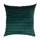 Ver imagem 1 de Capa para Almofada Drapeada Line em Veludo Quadrada