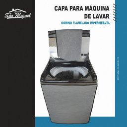 Capa para Máquina de Lavar Panasonic 12kg Impermeável Korino - 4