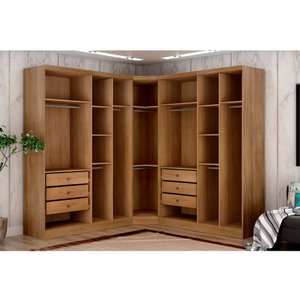 Closet Modulado Safira 001 Clic Moveis