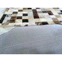 Ver imagem 3 de Tapete De Couro Entrada Porta Marrom Misto 0,60x1,00 S/b