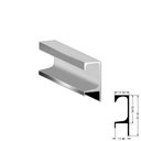 Ver imagem 1 de Perfil Puxador Alumínio Sp-047 para 15mm Barra 06 Metros Jateado Fosco Sp Alumínio 01 Unidade