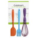 Ver imagem 1 de Conjunto de 3 Mini Utensílios de Silicone Cuisinart (espátula, Pincel e Batedor)