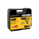 Ver imagem 3 de Parafusadeira / Furadeira Bateria 12v C/imp Kit C/74pc Vonder:preto
