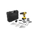 Ver imagem 2 de Parafusadeira / Furadeira Bateria 12v C/imp Kit C/74pc Vonder:preto