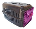 Ver imagem 2 de Caixa De Transporte Cães Nº3 Preta Com Porta Rosa