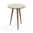 Ver imagem 2 de Mesa de Apoio Luna 530 Off White - Patrimar