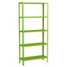 Estante Aço 5 Prateleiras Livros Cozinha Quarto Eaf005 Verde - 1