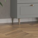 Ver imagem 1 de Kit Pé Cônico Bronze para Balcão Cozinha Americana com 4 Unidades Marrom
