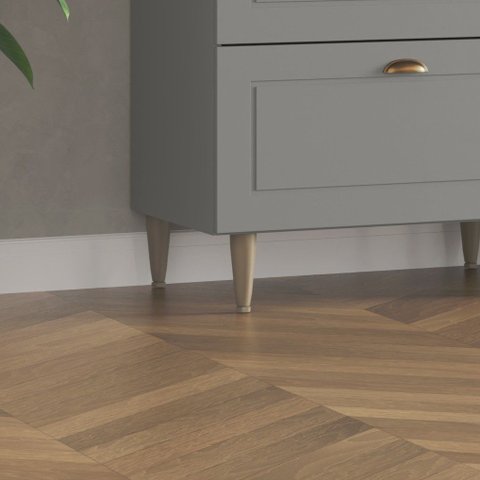 Kit Pé Cônico Bronze para Balcão Cozinha Americana com 4 Unidades