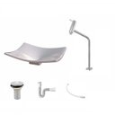 Ver imagem 2 de Kit Cuba F44 com Torneira Link 1062 Metal e Válvula 1" + Sifão Pvc e Flexível Compace