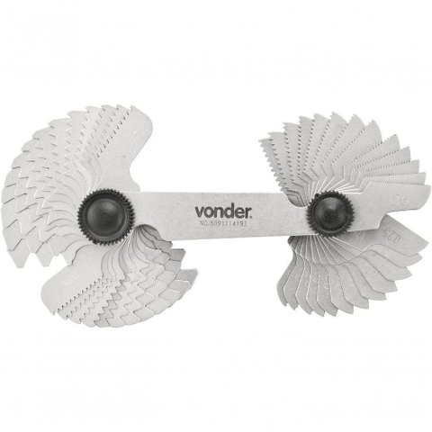 Calibre de Rosca 55/60 Graus 52 Lâminas Cr052 Vonder