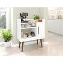 Ver imagem 2 de Bancada Aparador para Café Tokyo 1 Porta MDP 70cm Branco