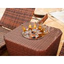 Ver imagem 6 de 2 Espreguiçadeiras Bona e Mesa Grécia com Chaise em Alumínio - Piscina, Jardim, Área - Tabaco