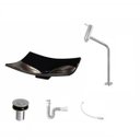 Ver imagem 2 de Kit Cuba F44 com Torneira Link 1062 Metal e Válvula Click 1''b + Sifão Pvc e Flexível Compace