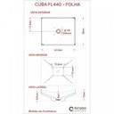 Ver mais imagens de Kit Cuba F44 com Torneira Link 1062 Metal e Válvula Click 1''b + Sifão Pvc e Flexível Compace