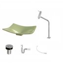 Ver imagem 2 de Kit Cuba F44 com Torneira Link 1062 Metal e Válvula Click 1''b + Sifão Pvc e Flexível Compace