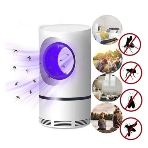 Ultra Sônico Uv Abajur Luminária Armadilha Mata Mosquito 110