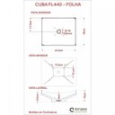 Ver mais imagens de Kit Cuba F44 com Torneira Link 1062 Metal e Válvula Click 1''b + Sifão Pvc e Flexível Compace