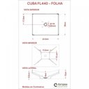 Ver mais imagens de Kit Cuba F44 com Torneira Link 1062 Metal e Válvula Click 1 Pol. e Sifão Pvc e Flexivel